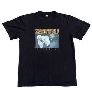 Demon Slayer Size Large Kimetsu No Yaiba Uniqlo Graphic Zenitsu Anime Size M